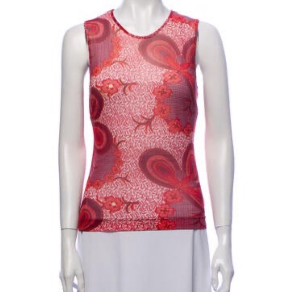 Dries Van Noten mesh tank